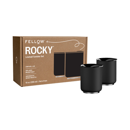 Fellow - Rocky Lowball Tumbler - Zestaw 2 kubków termicznych - Czarny 295 ml - obrazek 5