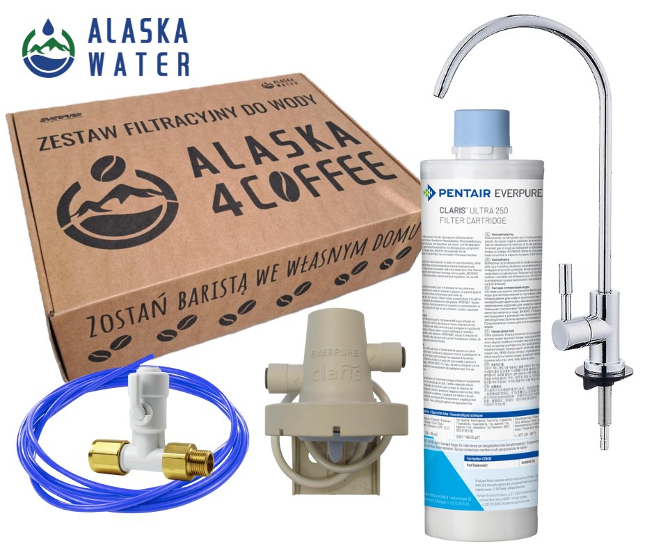 Pentair Everpure - Zestaw filtracyjny ALASKA 4 COFFEE 250 chrom