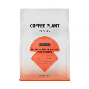 COFEE PLANT - kawa ziarnista Kolumbia Miriam Quesada Pink Bourbon Natural Filter 250 g