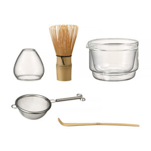 Hario - zestaw do matchy - transparentny