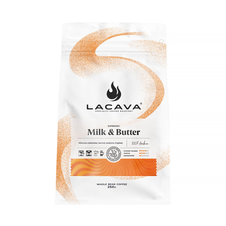 LaCava - kawa ziarnista Milk&Butter Espresso 250 g