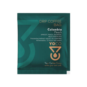 YOCO - kawa w saszetkach Colombia Peach Natural Filter - 1 saszetka 12 g