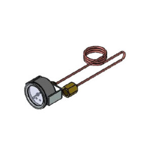 La Marzocco - Manometr 0-3 bar Beżowy z Kapilarą