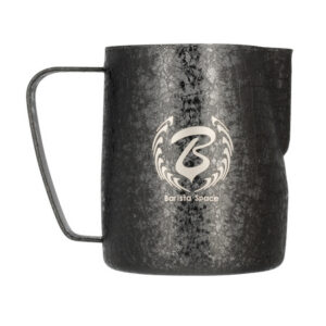 Barista Space - Dzbanek do mleka Ice Grain Black 600 ml