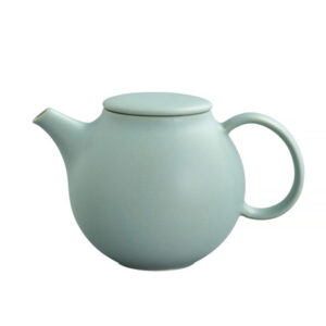 KINTO - PEBBLE - Dzbanek ze stalowym zaparzaczem do herbaty - Morski 480ml