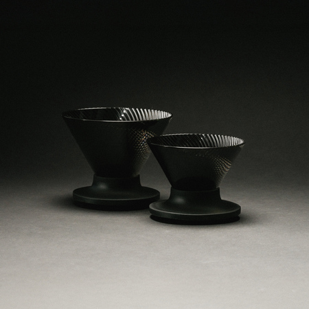 Hario - tritanowy drip NEO V60-01 - czarny - obrazek 5