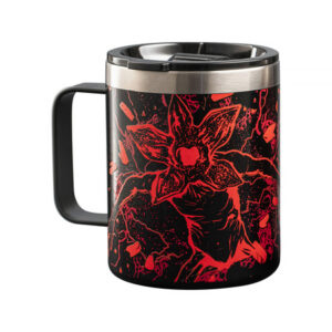 Bialetti - Kubek termiczny z uchwytem Stranger Things 420ml - świecący w ciemności