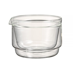 Hario - miseczka do matchy z podwójnymi ściankami 300ml - transparentna