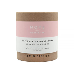 Teministeriet - herbata biała NOTE White Tea Elderflower Organic 20 saszetek
