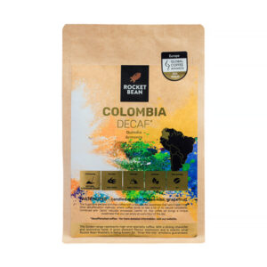 Rocket Bean - kawa ziarnista bezkofeinowa Kolumbia Quindío Armenia Decaf Filter 200 g