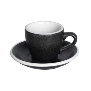 Loveramics Egg - Filiżanka i spodek Espresso 80ml - Anthracite