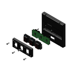 La Marzocco - Panel 3 Przyciski Czarno-Czerwone Led LCS