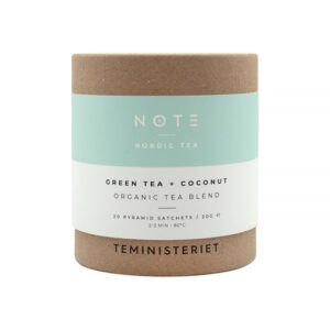 Teministeriet - herbata zielona NOTE Green Tea Coconut Organic 20 saszetek