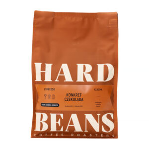 Hard Beans - kawa ziarnista KONKRET CZEKOLADA Espresso 1 kg