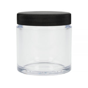 Comandante Polymer Bean Jar + lid Clear Przeźroczysty słoik z pokrywką na zmieloną kawę