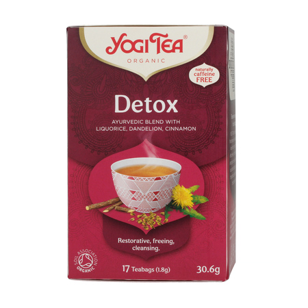 Yogi Tea - herbata ziołowa Detox Bio 17 saszetek