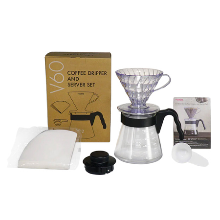 Hario - V60 Craft Coffee Maker Zestaw drip + serwer + filtry - obrazek 2