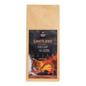 Rocket Bean - kawa ziarnista bezkofeinowa Brazylia Limitless Decaf Espresso 1 kg