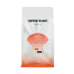 COFFEE PLANT - kawa ziarnista niskokofeinowa LOW Juicy Fruit Filter 800 g