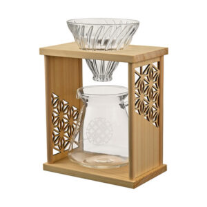 Hario - Drip Stand Set AYA - dripper ze stojakiem natural