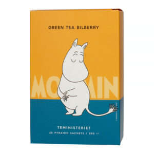 Teministeriet - herbata zielona Moomin Green Tea Bilberry 20 saszetek