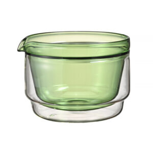 Hario - miseczka do matchy z podwójnymi ściankami 300ml - zielona