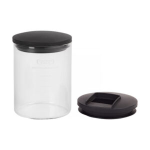 Moccamaster - Szklany pojemnik z wieczkiem do młynka KM5