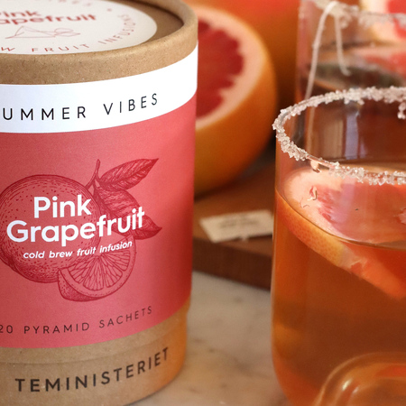HERBATA MIESIĄCA: Teministeriet - herbata owocowa Summer Vibes Pink Grapefruit - 20 saszetek - obrazek 2