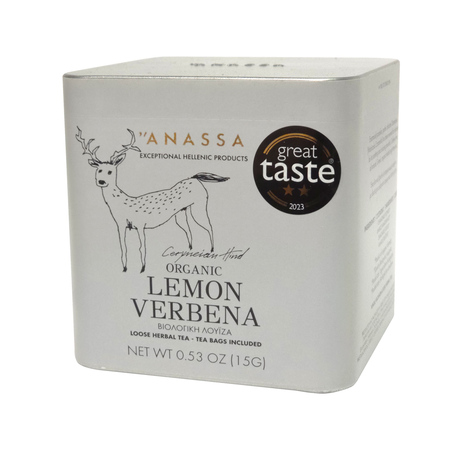 Anassa - herbatka ziołowa sypana Organic Lemon Verbena - Puszka 15 g
