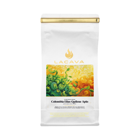 Lacava - kawa ziarnista Kolumbia Elias Quilcue Apio Extended Fermentation Washed Filter 250 g