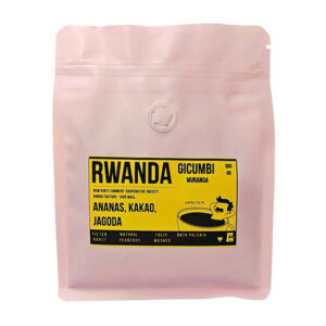 Cafelito - kawa ziarnista Rwanda Gicumbi Natural Filter 250 g