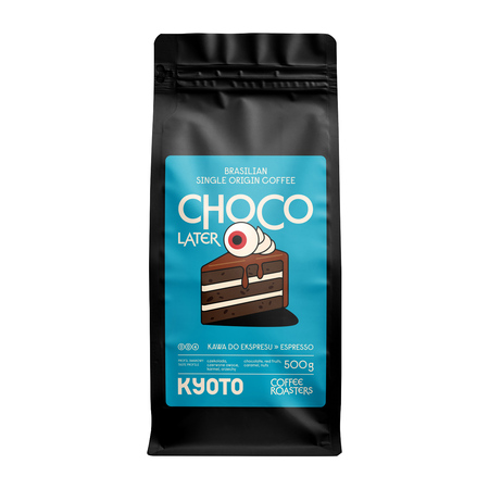 KYOTO - kawa ziarnista Brazylia Chocolater Espresso 500 g