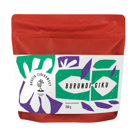 Bracia Ziółkowscy - kawa ziarnista Burundi Giku Honey Filter 250 g