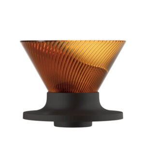 Hario - trytanowy drip NEO V60-01 - bursztynowy