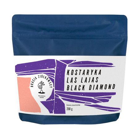 Bracia Ziółkowscy - kawa ziarnista Kostaryka Las Lajas Black Diamond Filter 250 g