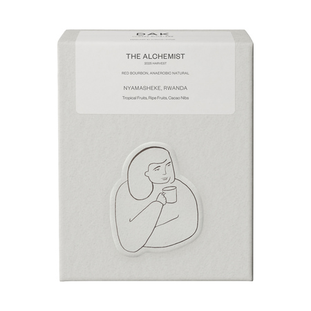 DAK Coffee Roasters - kawa ziarnista Rwanda The Alchemist Anaerobic Natural Filter 250 g