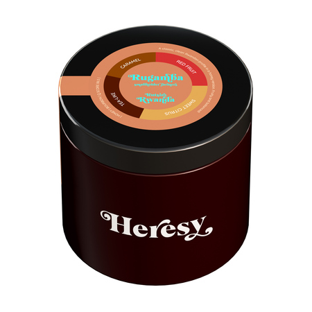 Heresy - kawa ziarnista Rwanda Rugamba Honey Filter 252 g
