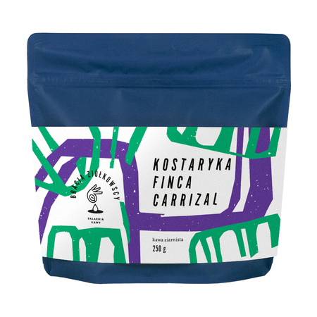 Bracia Ziółkowscy - kawa ziarnista Kostaryka Finca Carrizal Black Honey Filter 250 g