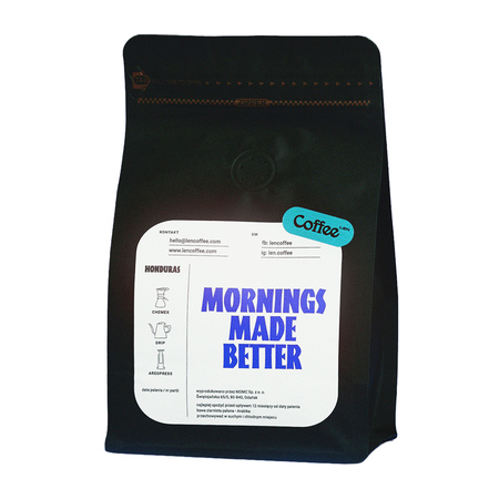 Leń Coffee - kawa ziarnista Honduras Bomba La Fruta Natural Filter 250 g - obrazek 2