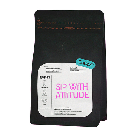 Leń Coffee - kawa ziarnista Burundi Kayanza Businde Natural Anaerobic Filter 250 g - obrazek 2