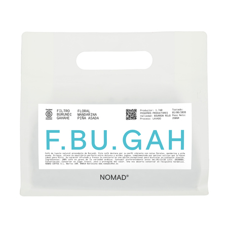 Nomad Coffee - kawa ziarnista Burundi Gahahe Washed Filter 250 g
