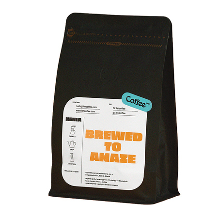 Leń Coffee - kawa ziarnista Kenia Kirura AB Washed Filter 250 g - obrazek 2