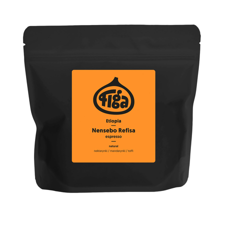 Figa Coffee - kawa ziarnista Etiopia Nensebo Refisa Natural Espresso 250 g