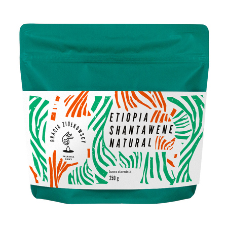 Bracia Ziółkowscy - kawa ziarnista Etiopia Shantewene Natural Filter 250 g