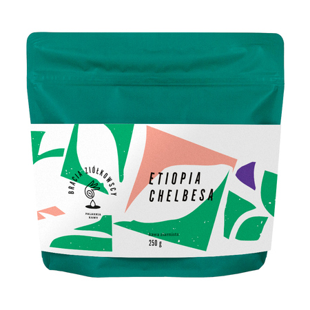Bracia Ziółkowscy - kawa ziarnista Etiopia Chelbesa Natural Filter 250 g