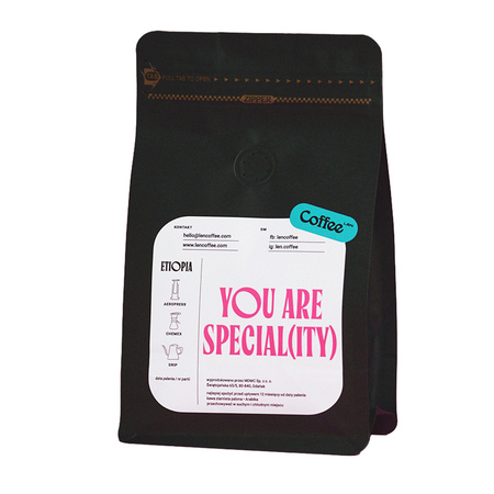 Leń Coffee - kawa ziarnista Etiopia Rumudamo Natural Filter 250 g - obrazek 2