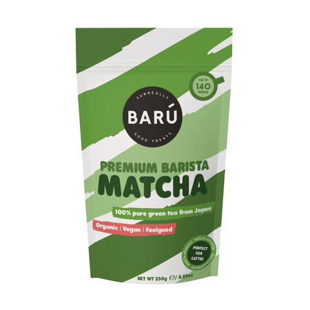BARÚ - herbata Matcha Premium Barista Organic 250 g