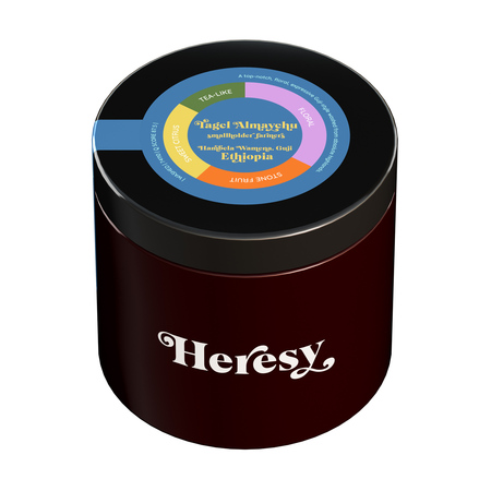 Heresy - kawa ziarnista Etiopia Tagel Alamayehu Washed Filter 252 g