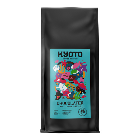 KYOTO - kawa ziarnista Brazylia Chocolater Espresso 1 kg