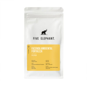 Five Elephant - kawa ziarnista Brazylia Fazenda Ambiental Fortaleza Natural Filter 250 g